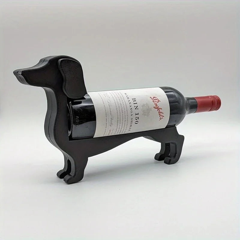 Sausage Dog / Dachshund Wine Bottle Holder – Unique & Stylish Wine Rack for Home & Bar Décor