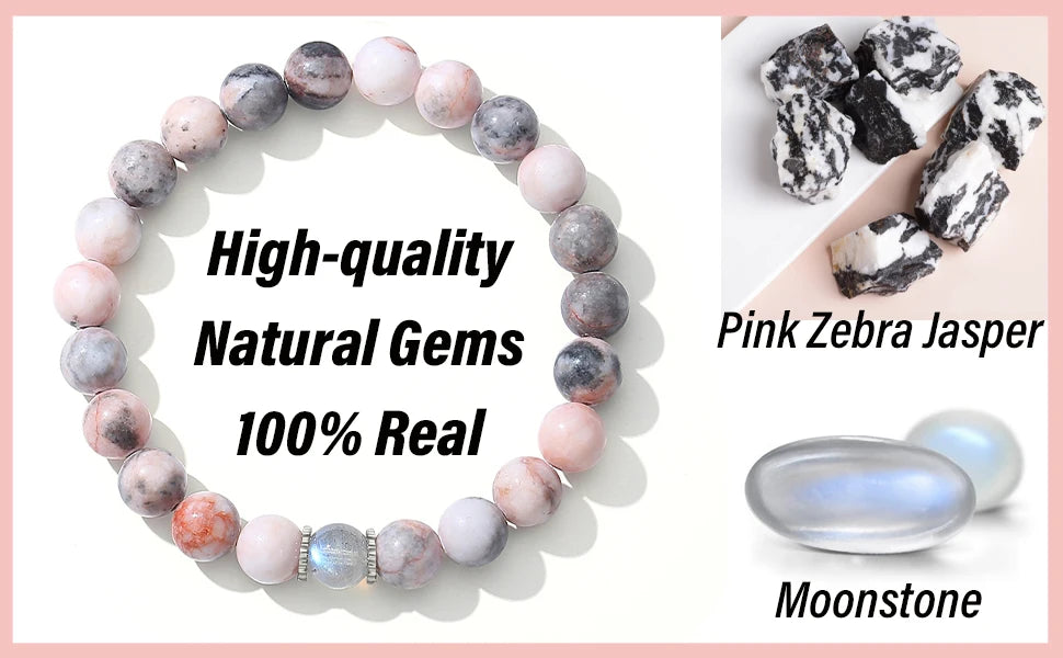 Gifts for Mom Birthday Gifts from Daughter Son Moonstone Bracelet Women Christmas Mothers Day Gifts Great Presents Best Mama